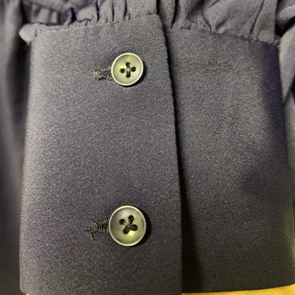 Banana Republic Nevy Blue Dress with Slip - Picture 7 of 8